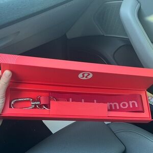 lululemon athletica Red Key & Card Holder